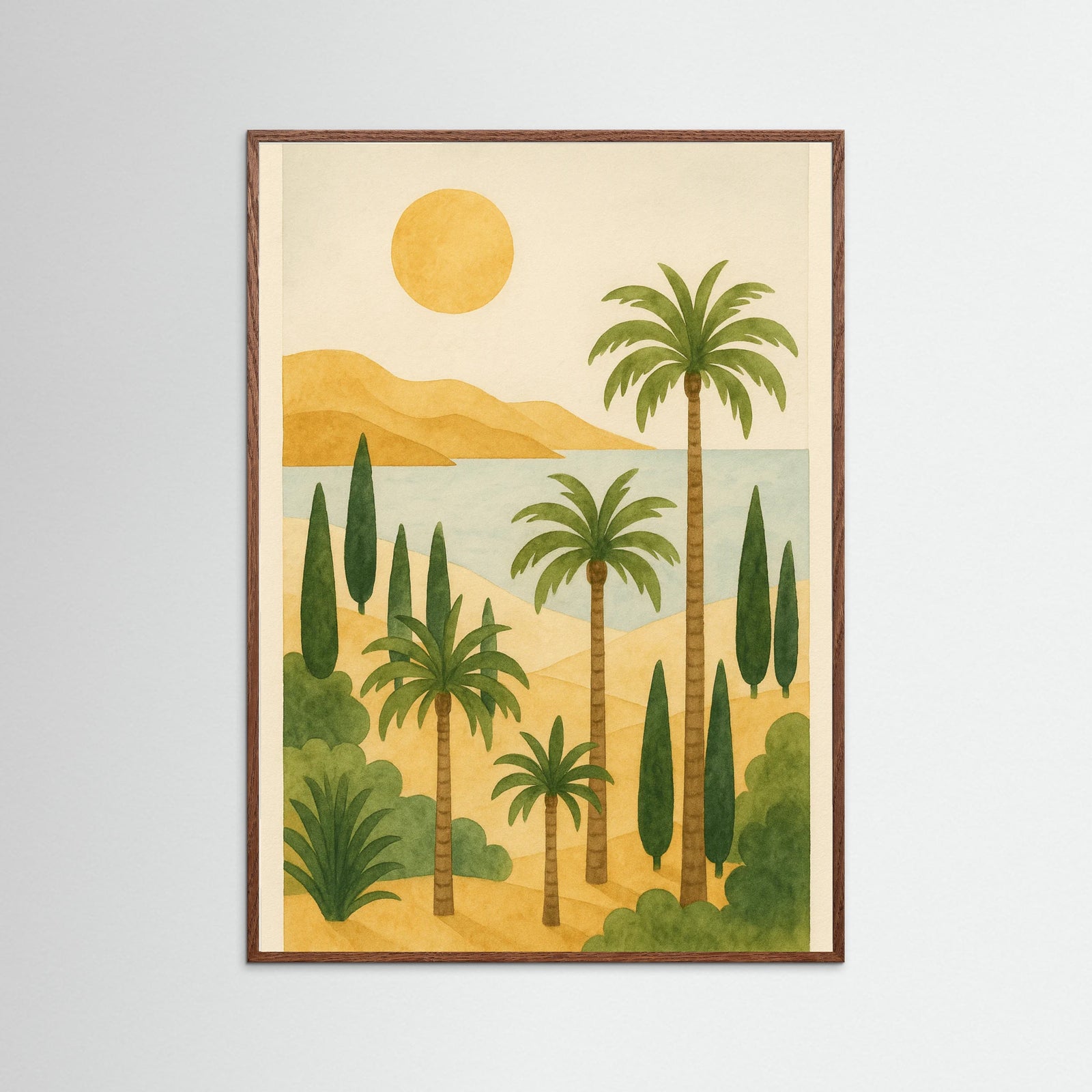 Oak Dark Orange Blooming Wonder