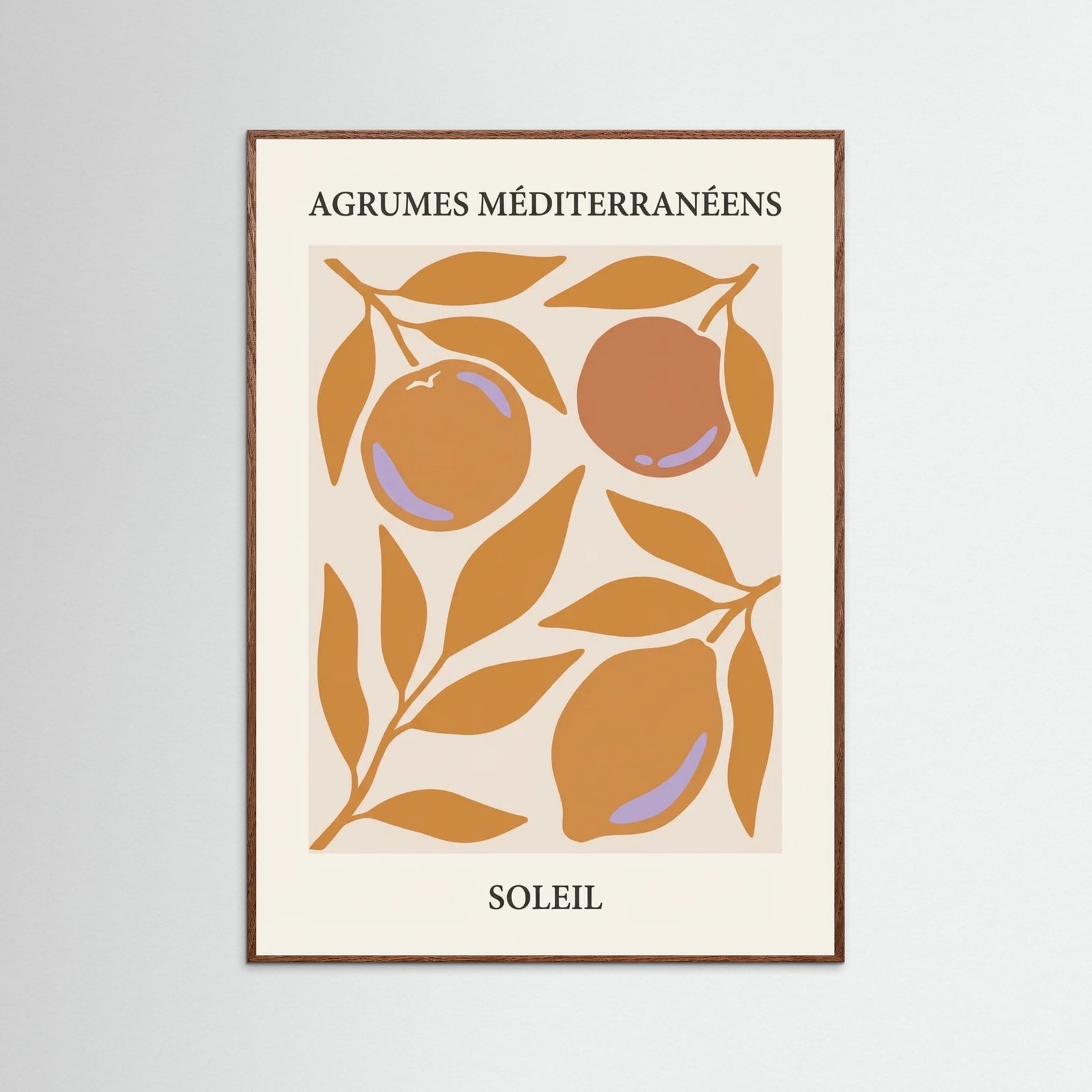 Oak Dark Orange Blossom Serenity