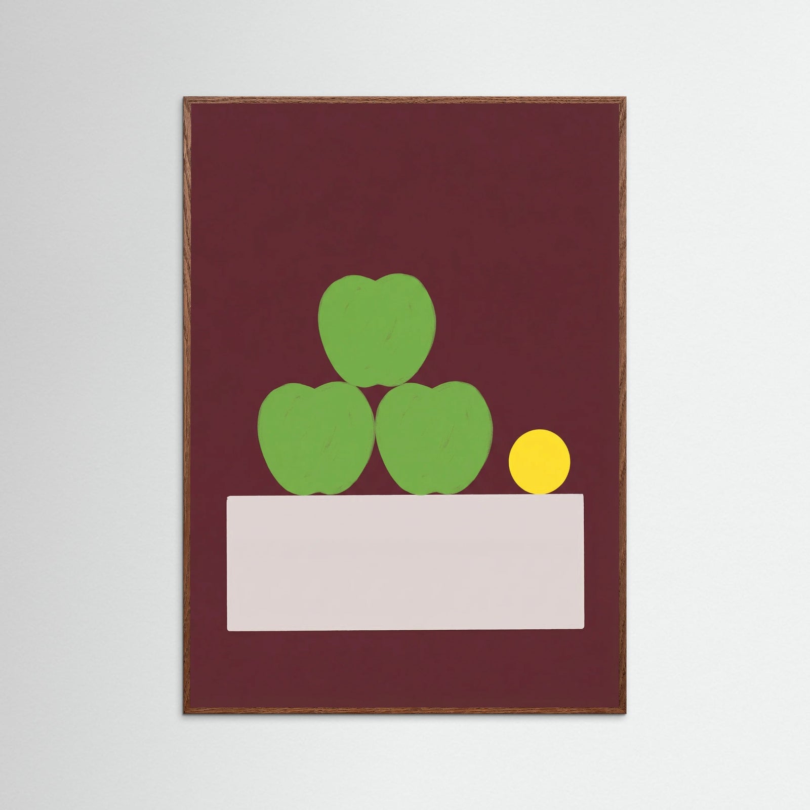 Oak Dark Orange Stillness