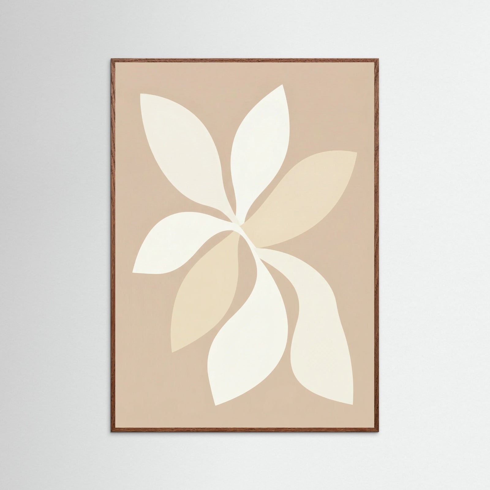 Oak Dark Organic Abstraction