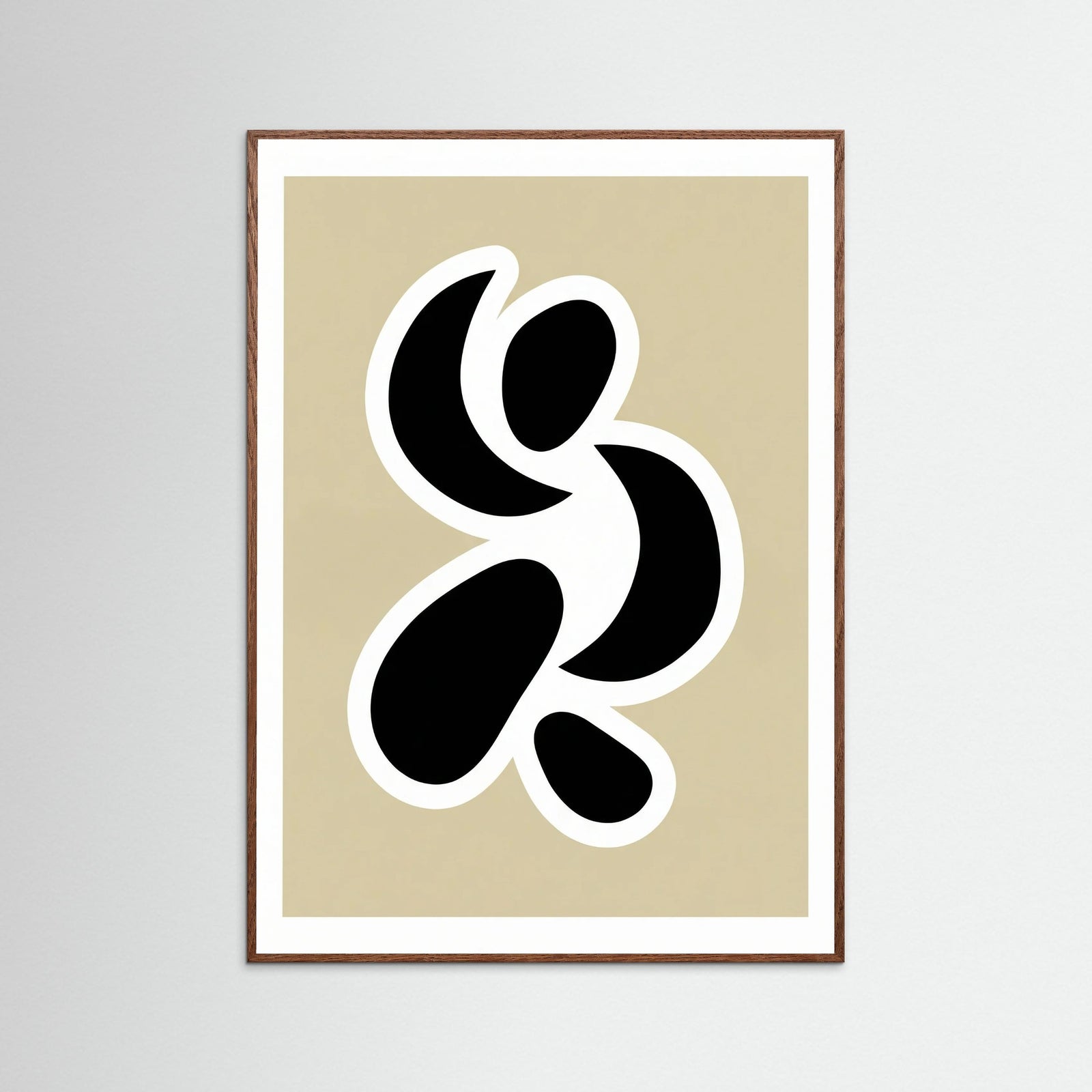 Oak Dark Organic Black Cutout