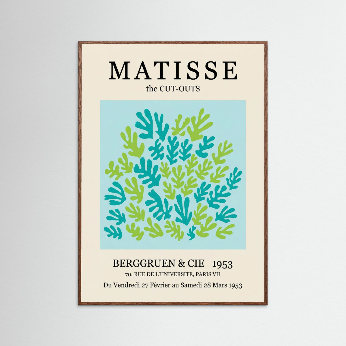 Oak Dark Organic Bloom Abstraction