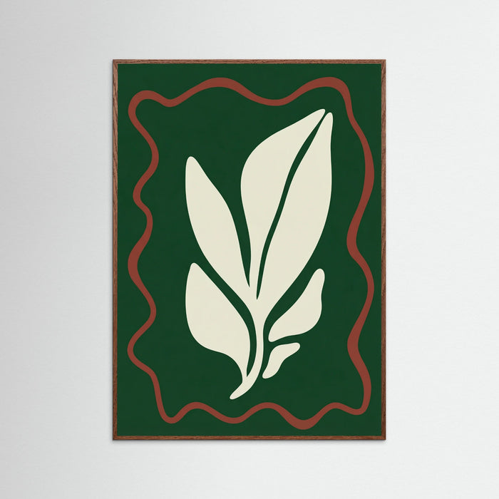 Oak Dark Organic Emerald Flow