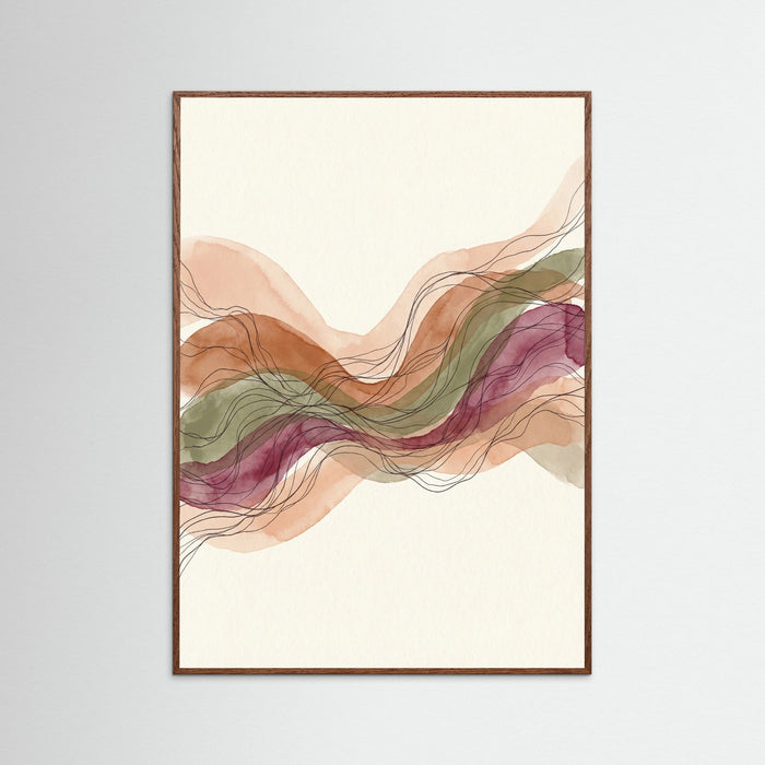 Oak Dark Organic Flow Brown