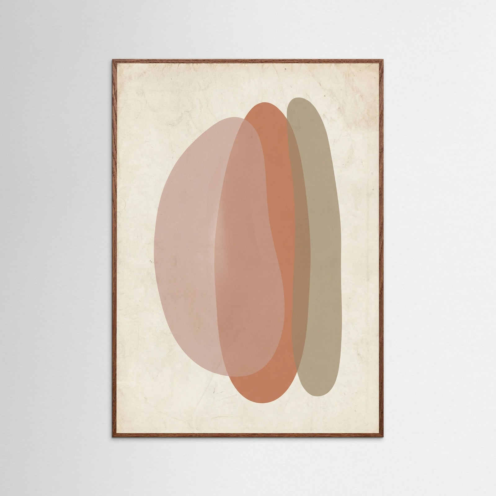 Oak Dark Organic Forms