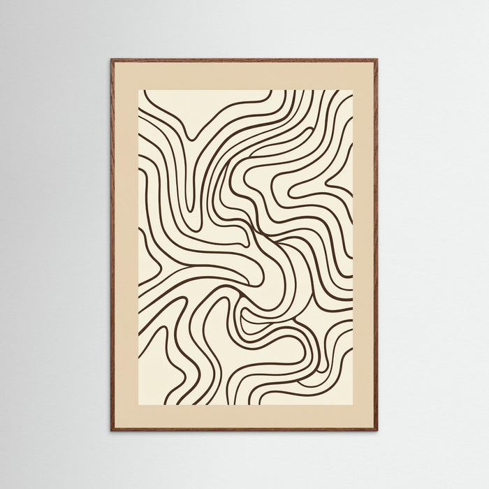 Oak Dark Organic Labyrinth