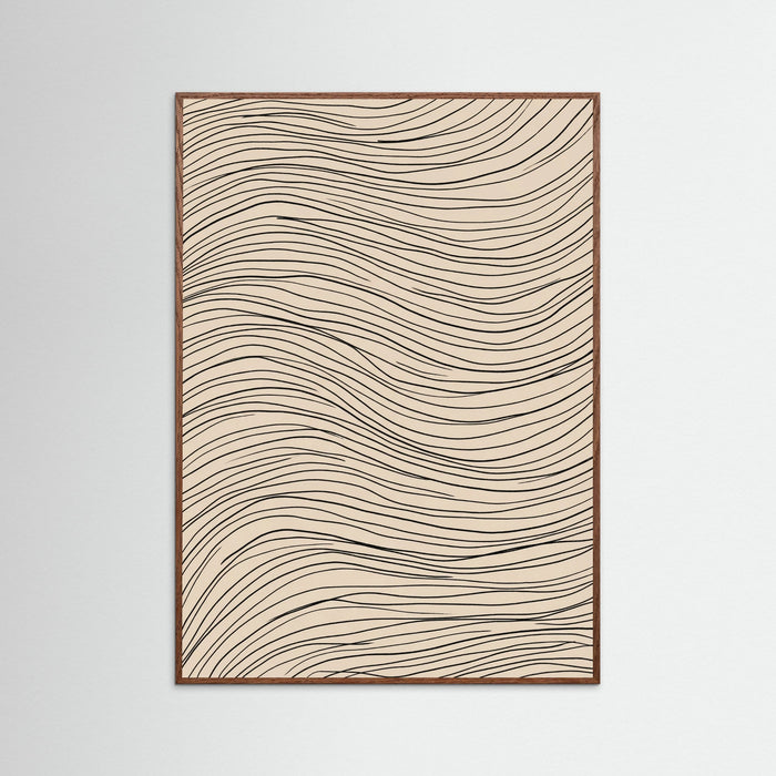 Oak Dark Organic Swirl