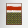 Oak Dark Abstract Collage K8 Poster