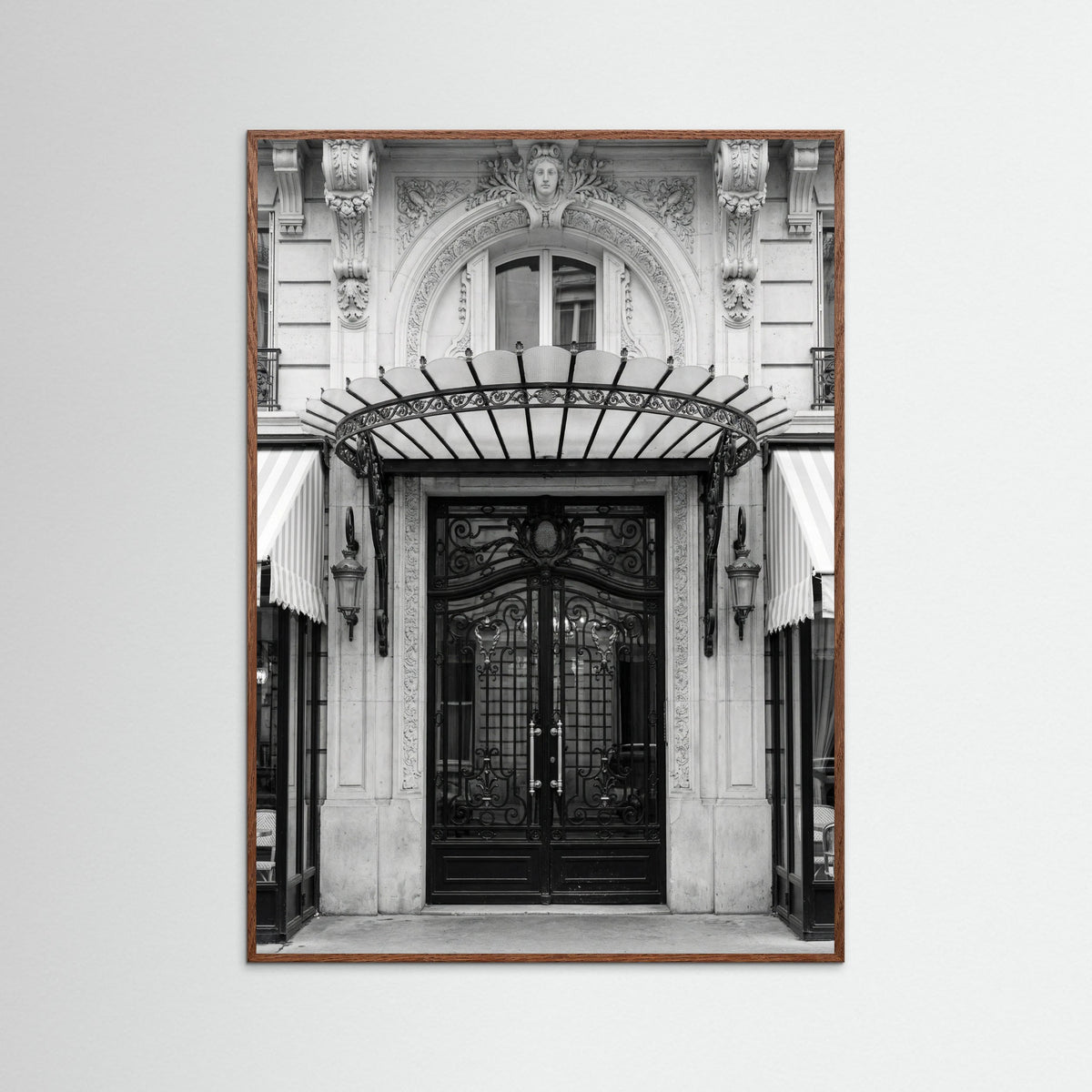 Oak Dark Parisian Elegance