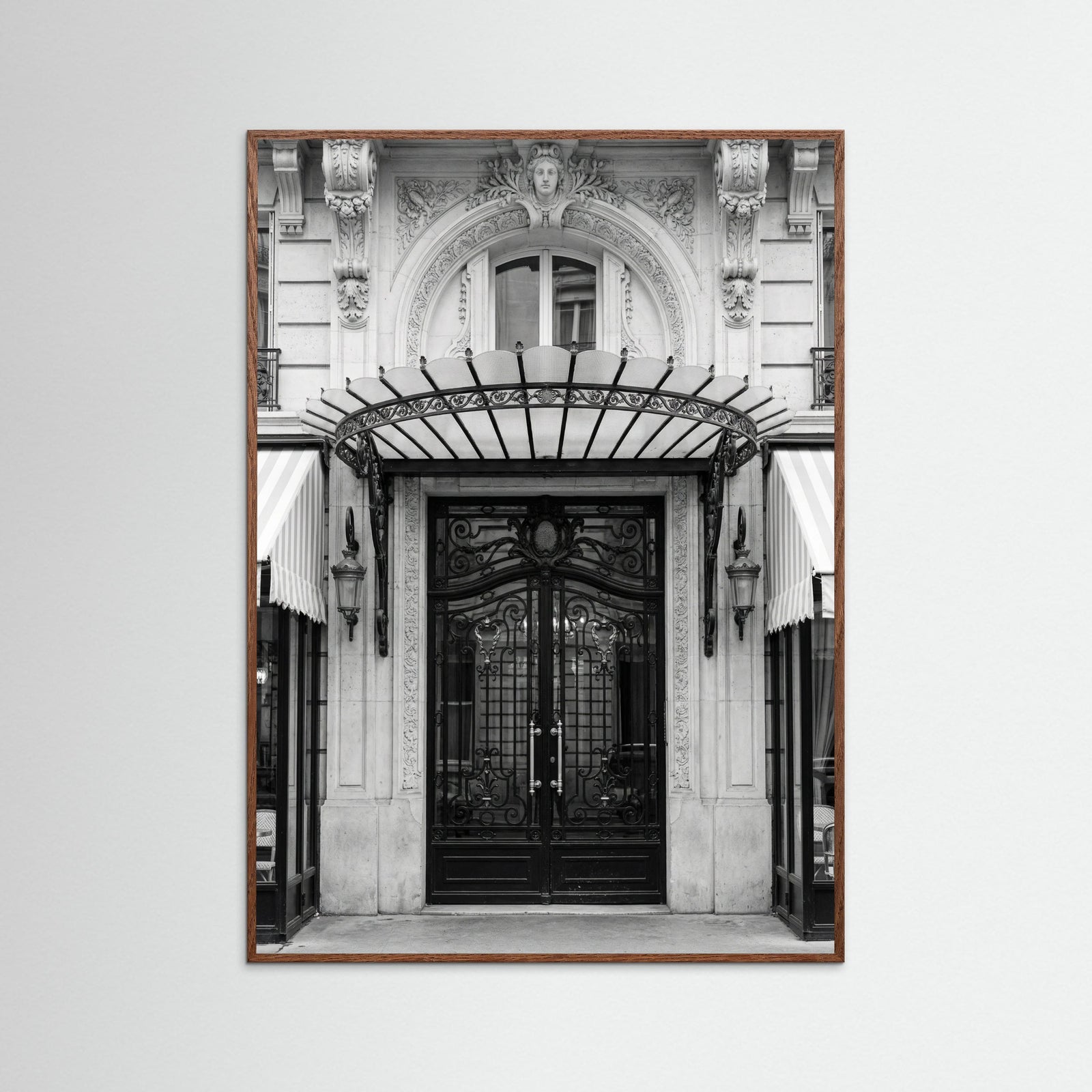 Oak Dark Parisian Elegance