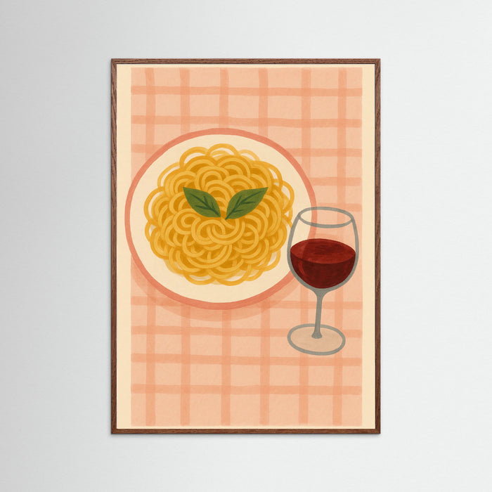 Oak Dark Pasta Wine
