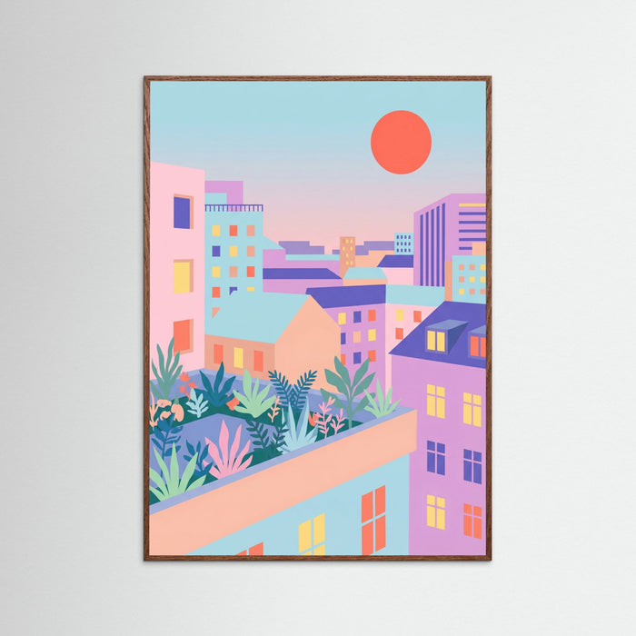 Oak Dark Pastel City Ride