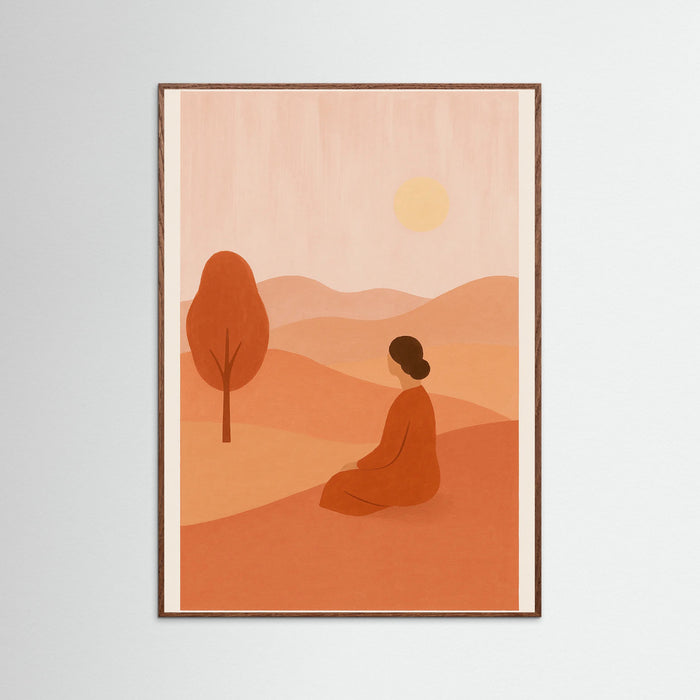 Oak Dark Pastel Comfort