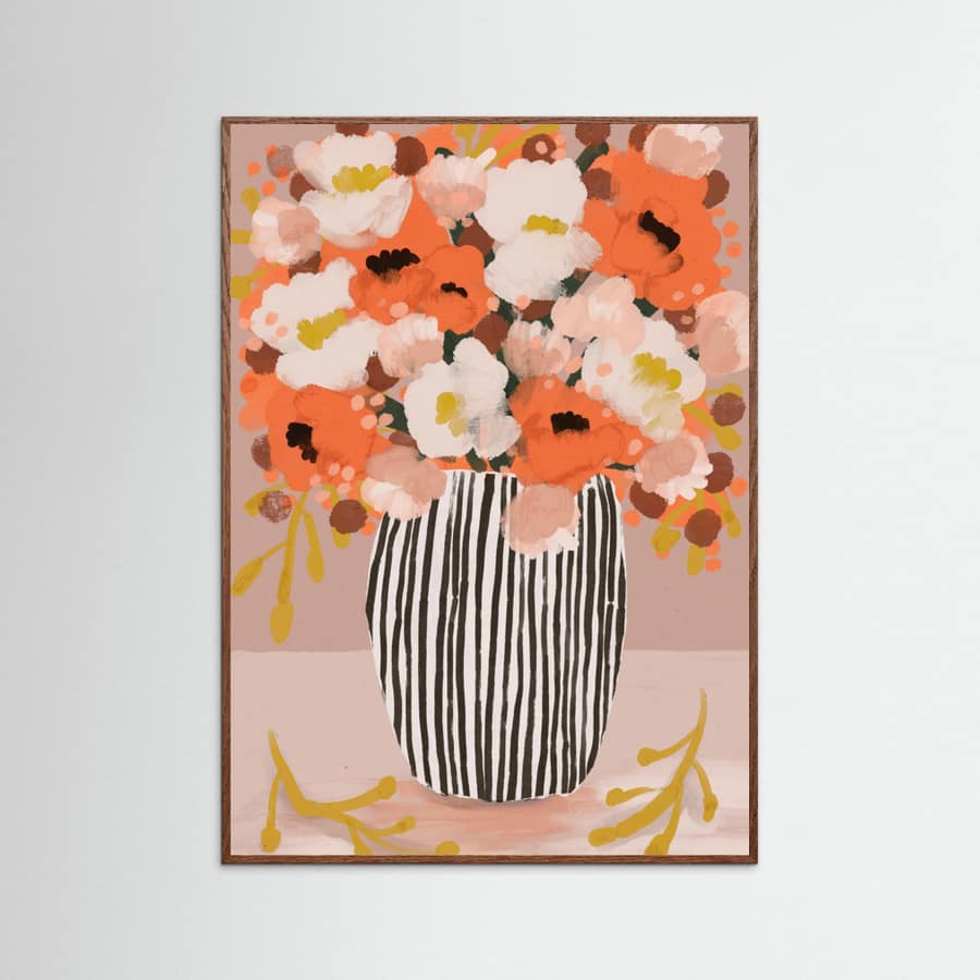 Poster Pastel flowe rimpression no 10 – poster e stampa artistica