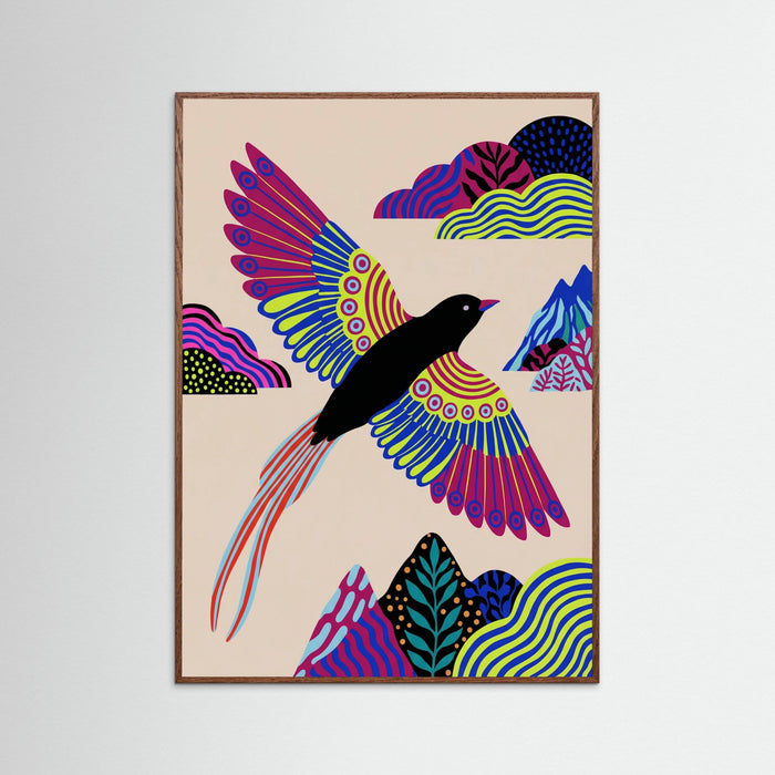 Oak Dark Patterned Jungle Spirit
