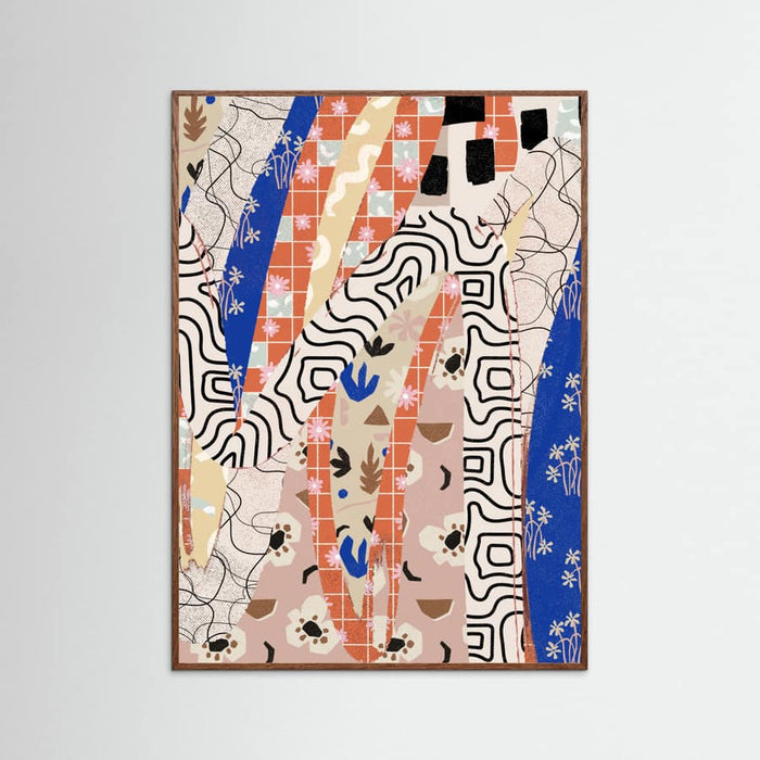 Oak Dark Patternplayno04 Poster