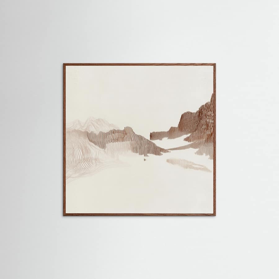 Peaceful nature II Poster – plakat og kunsttryk