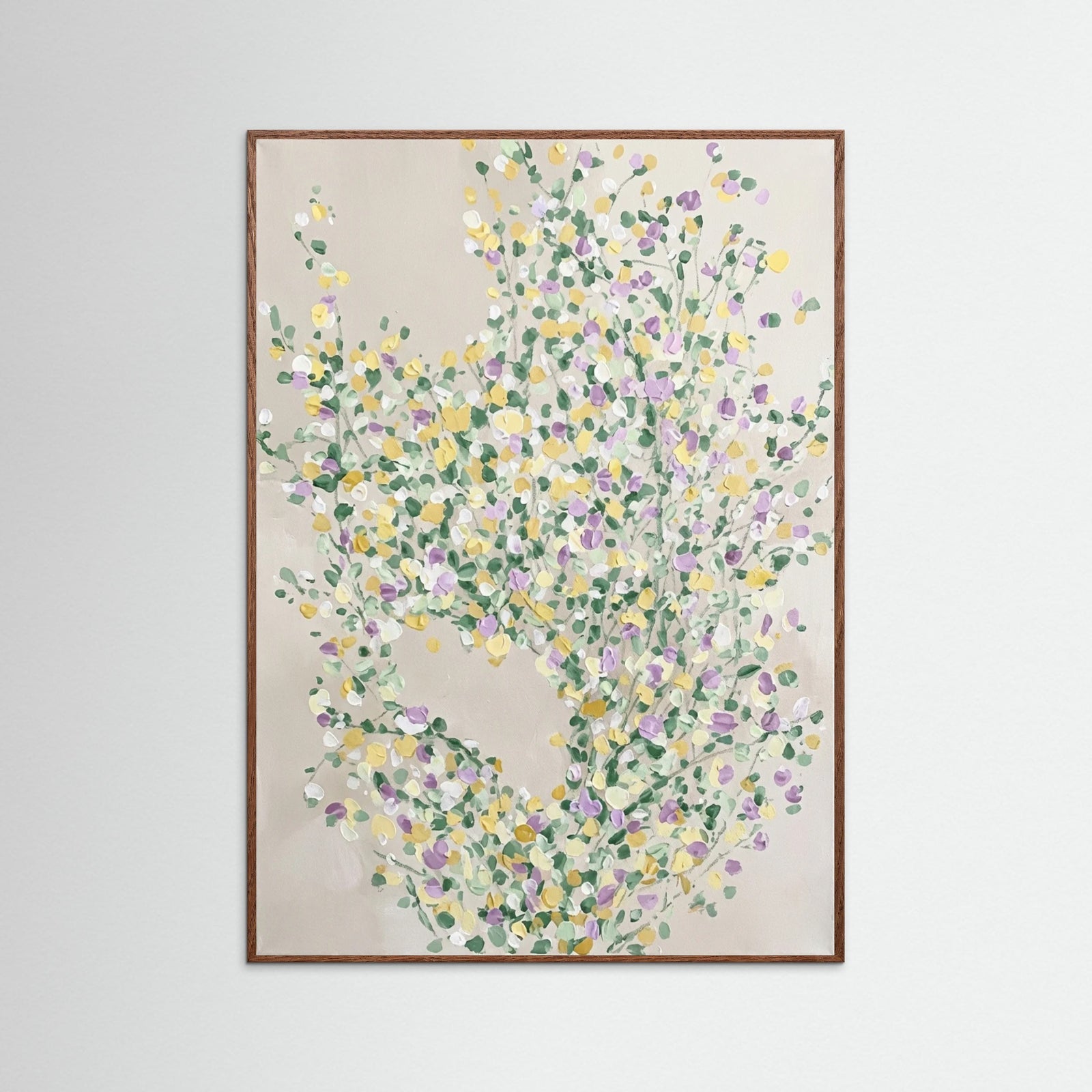 Oak Dark Petal Scatter