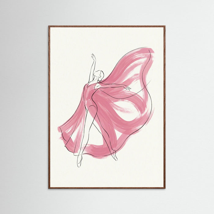 Oak Dark Pink Adieu