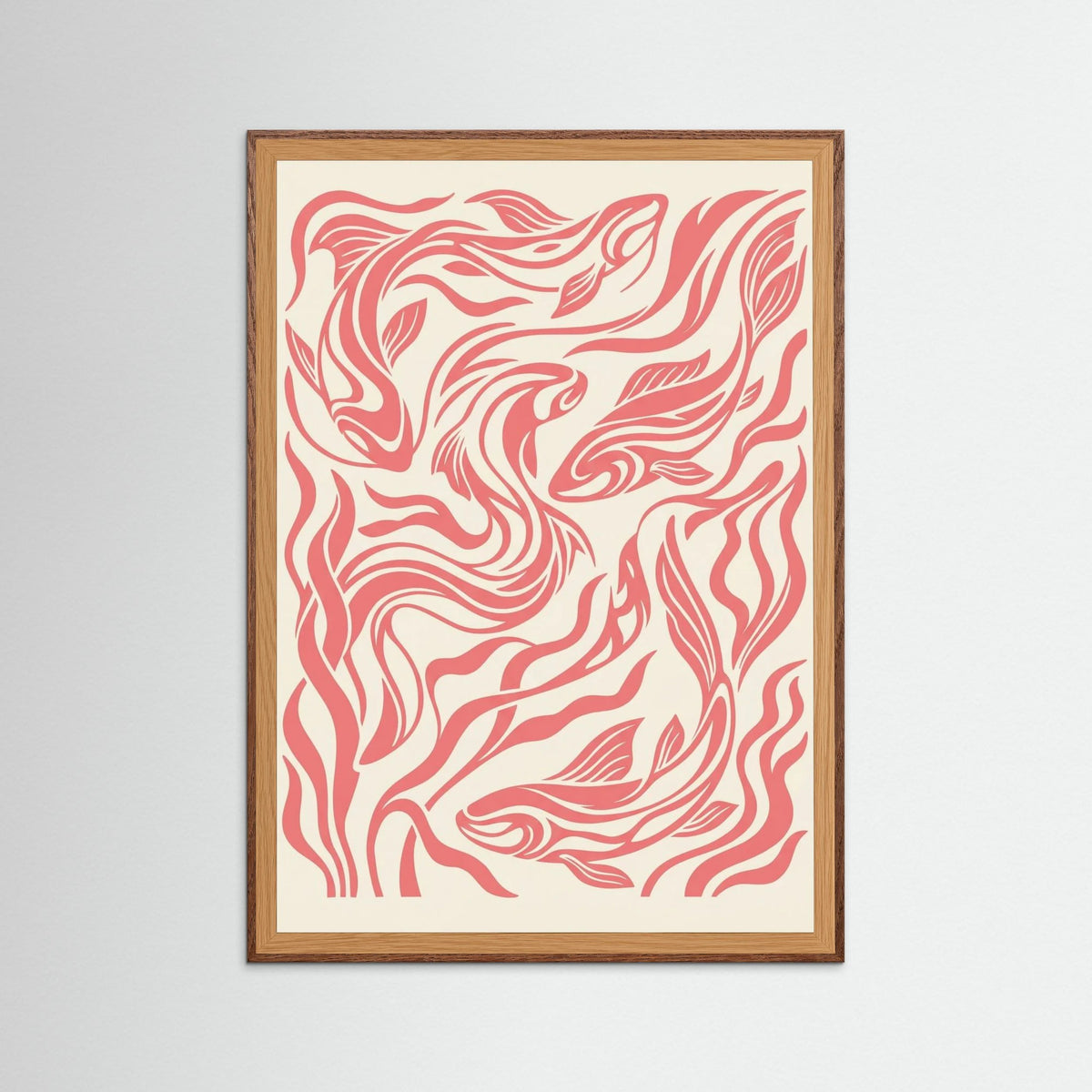 Oak Dark Pink Flight