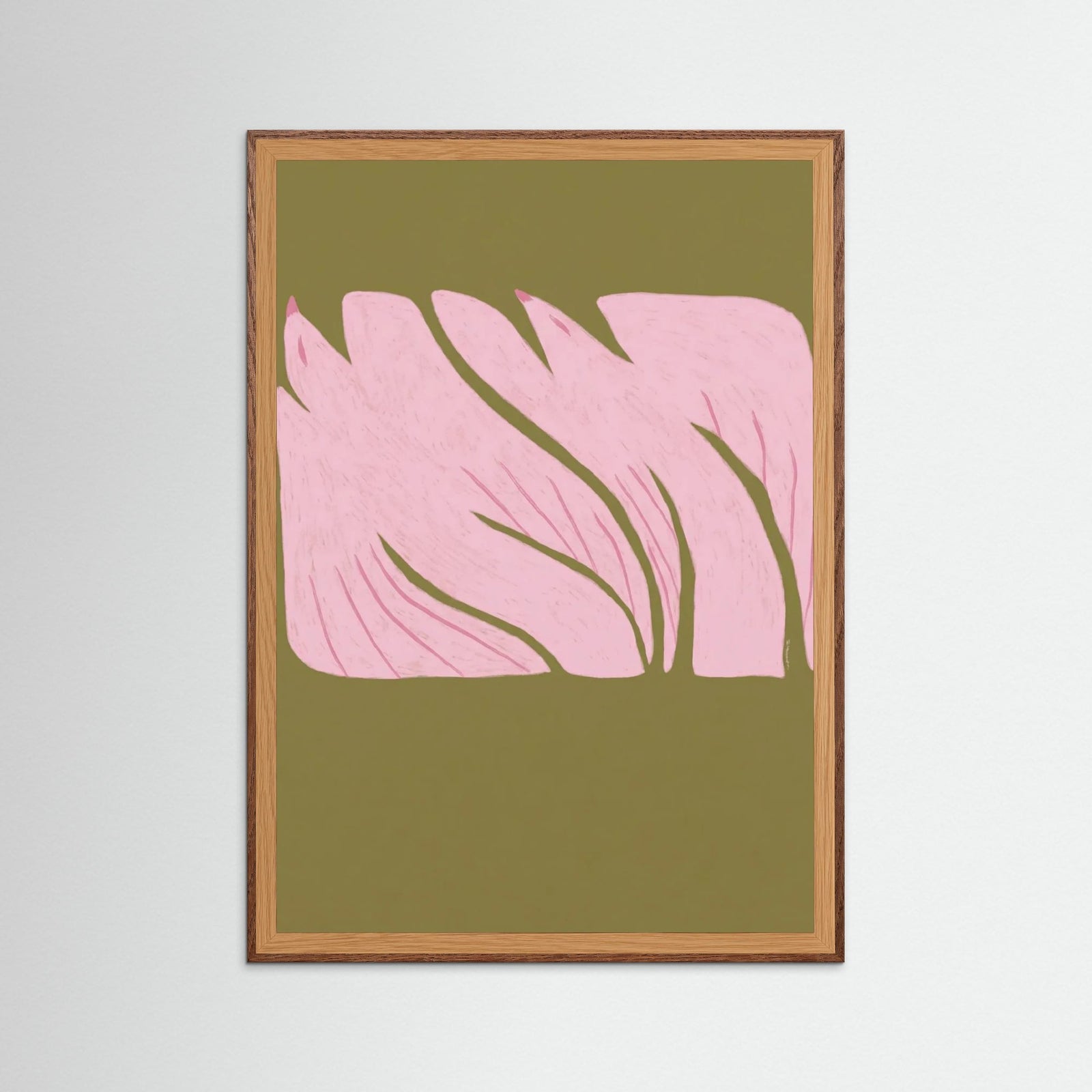 Oak Dark Pink Foliage Sway