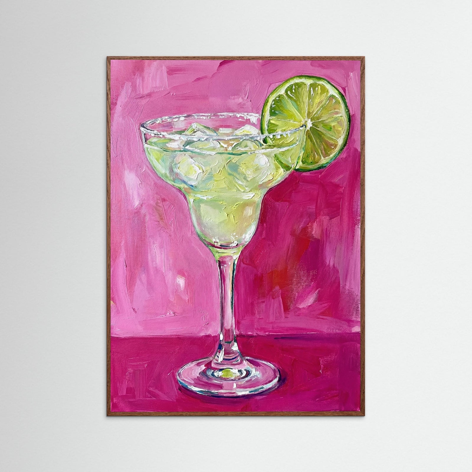 Oak Dark Pink Martini