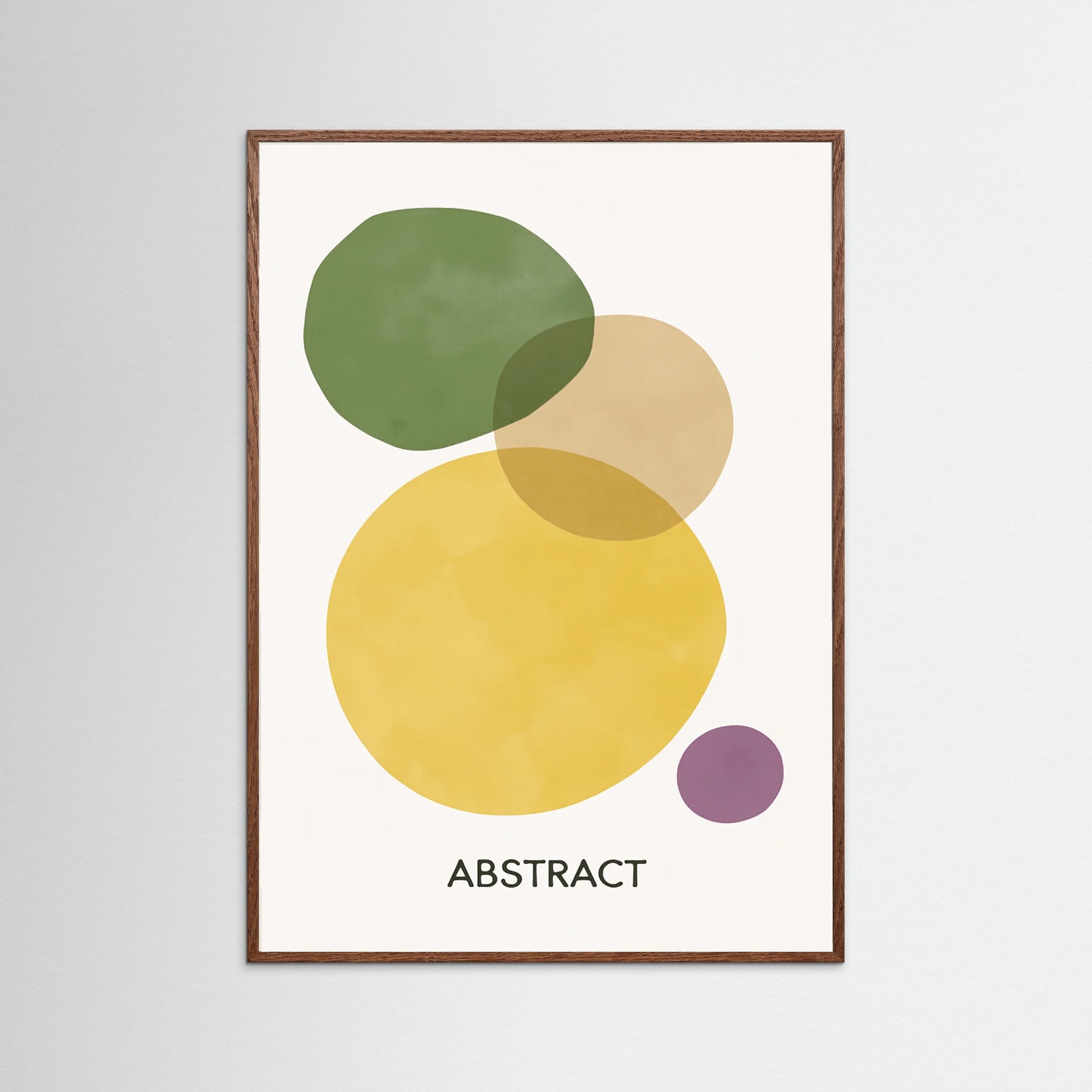 Oak Dark Pink Red Circles 1