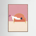 Oak Dark Pink Slumber