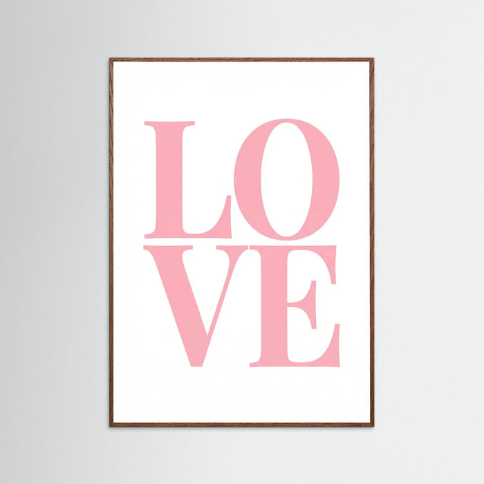 Oak Dark Pink Typography Bliss