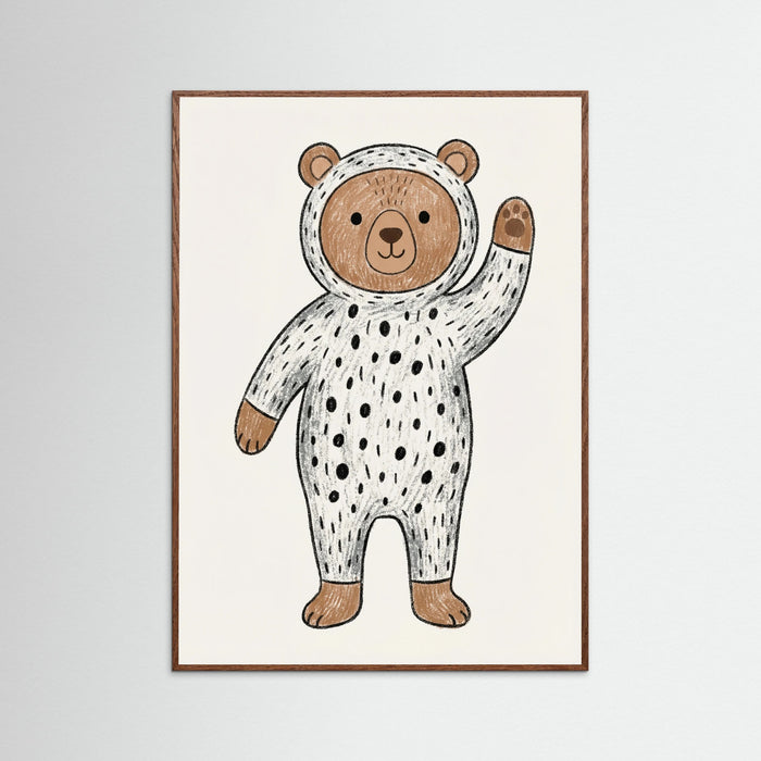 Oak Dark Playful Cat Suit