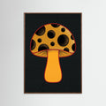 Oak Dark Polka Dot Pumpkin