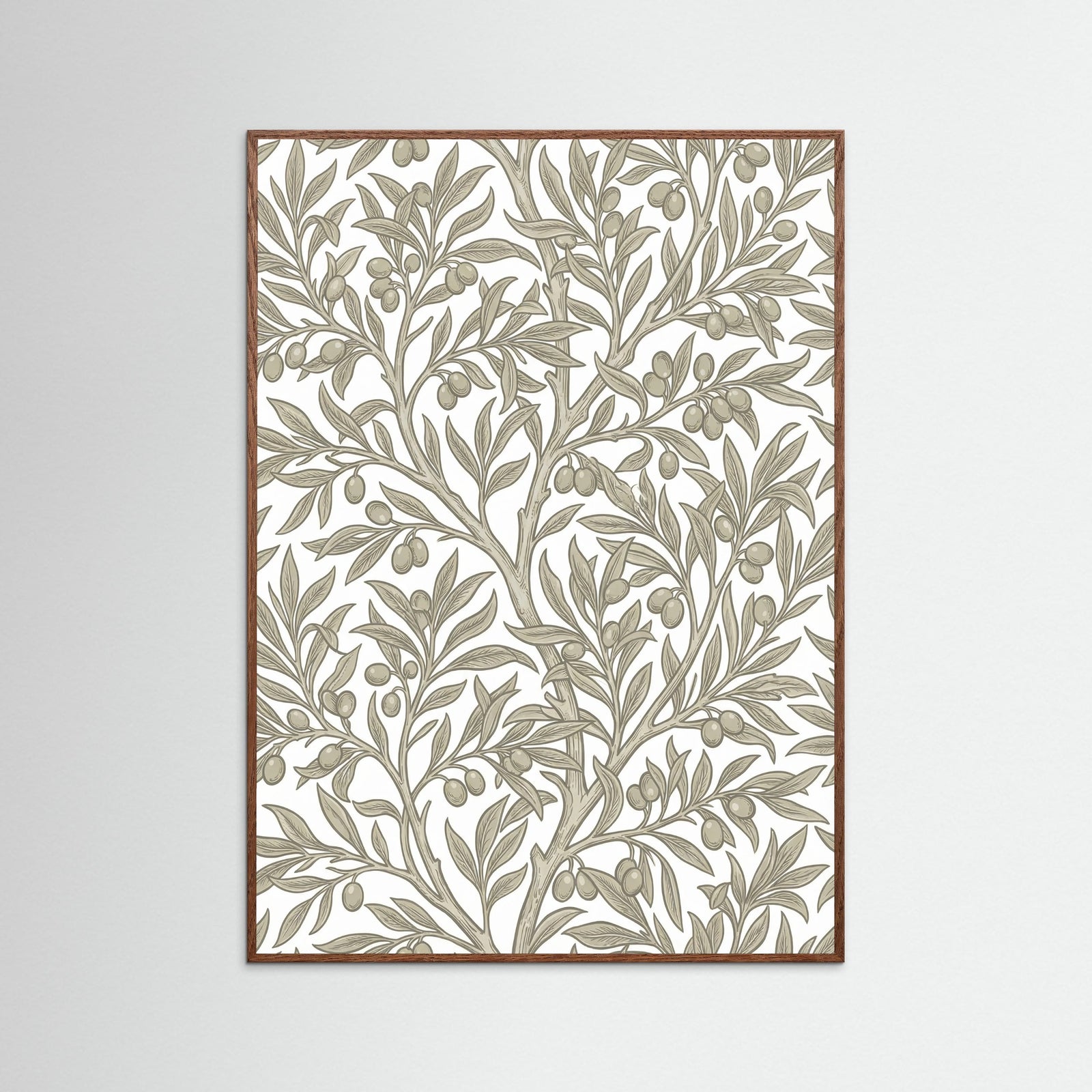 Oak Dark Pomegranate Vines