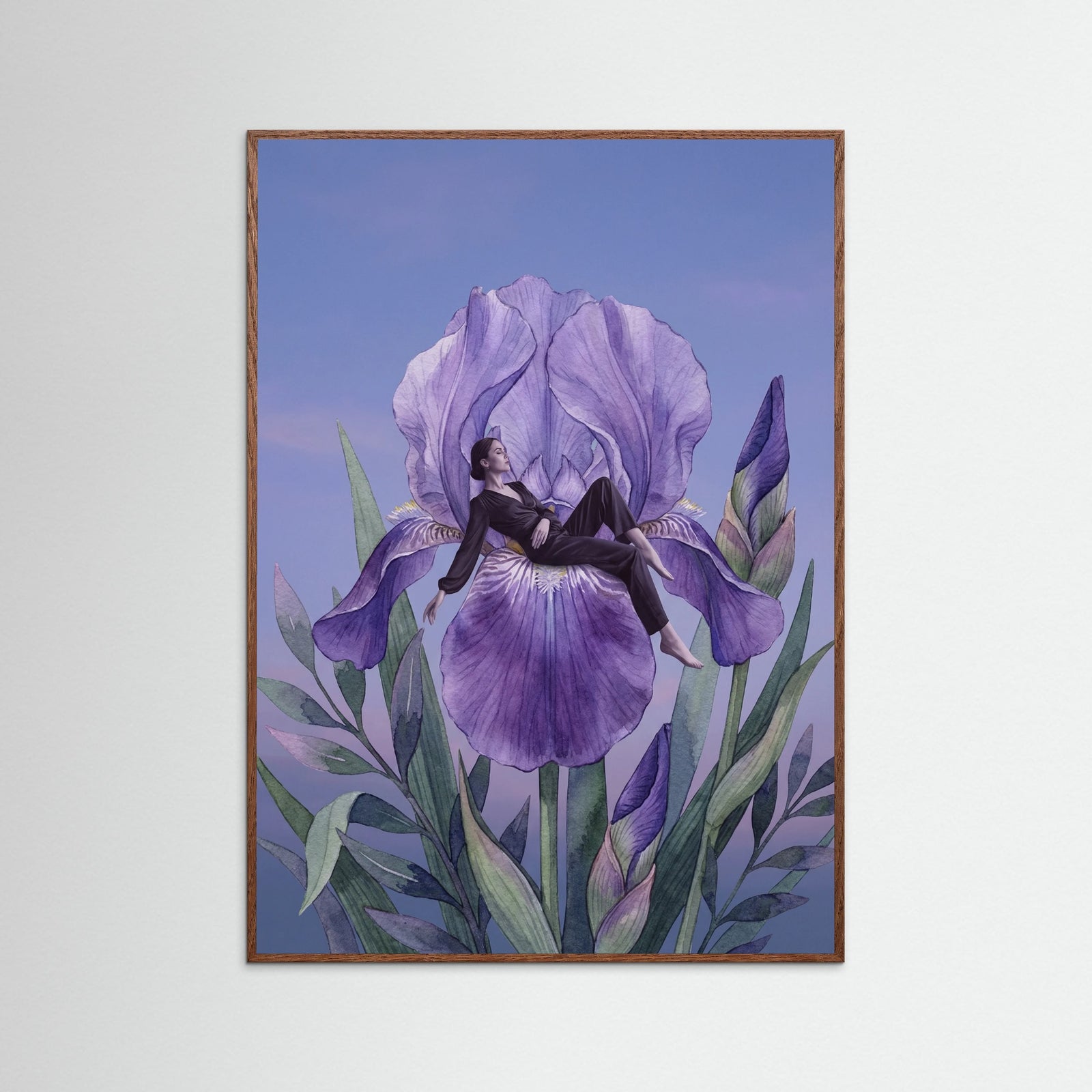 Oak Dark Poppy Reverie