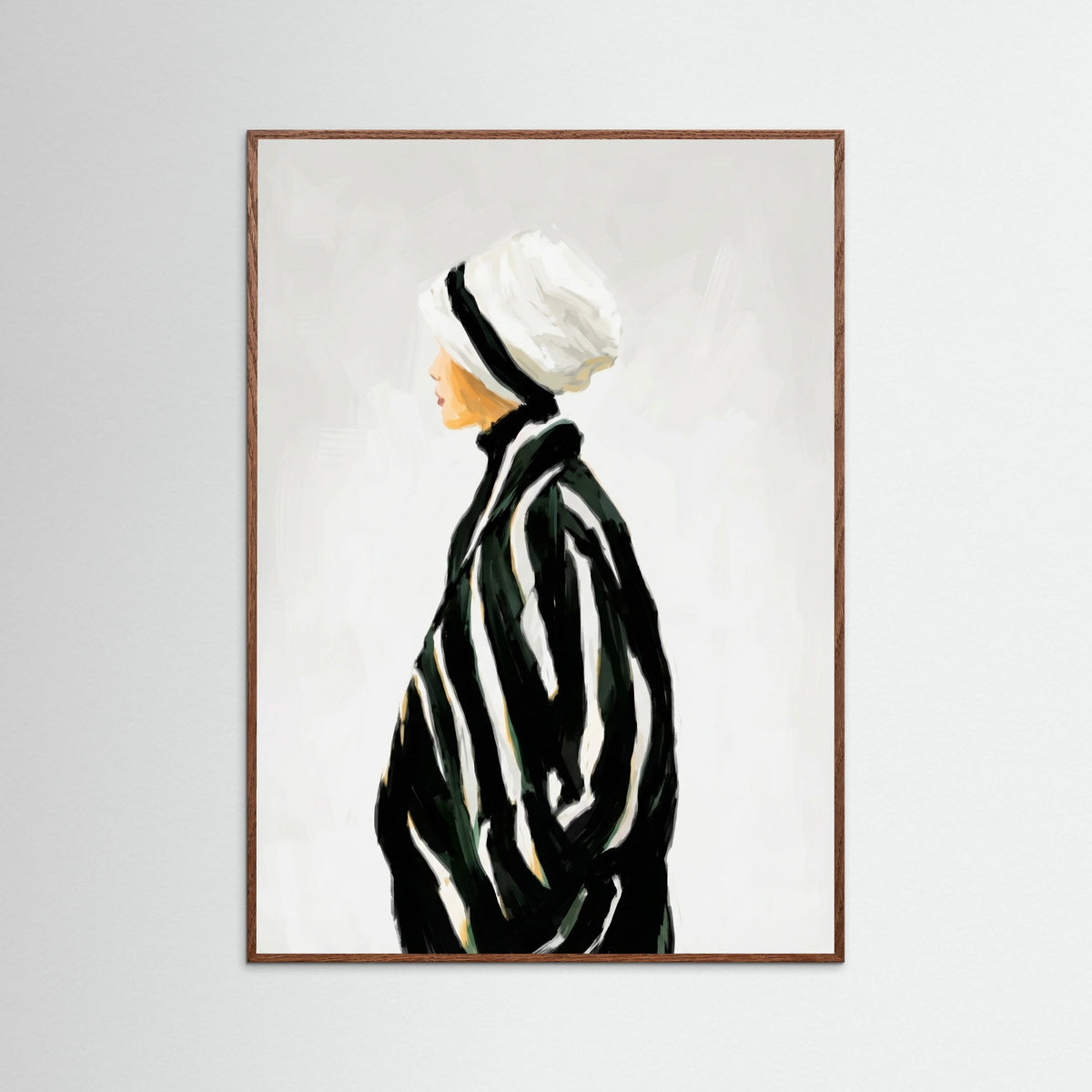 Oak Dark Profile in Stripes