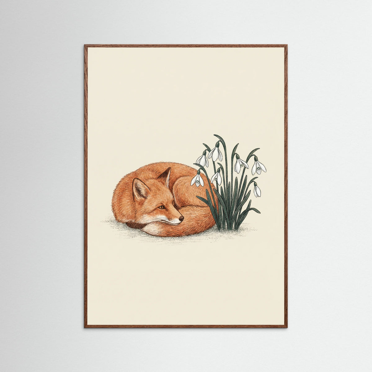 Oak Dark Quiet Bloom