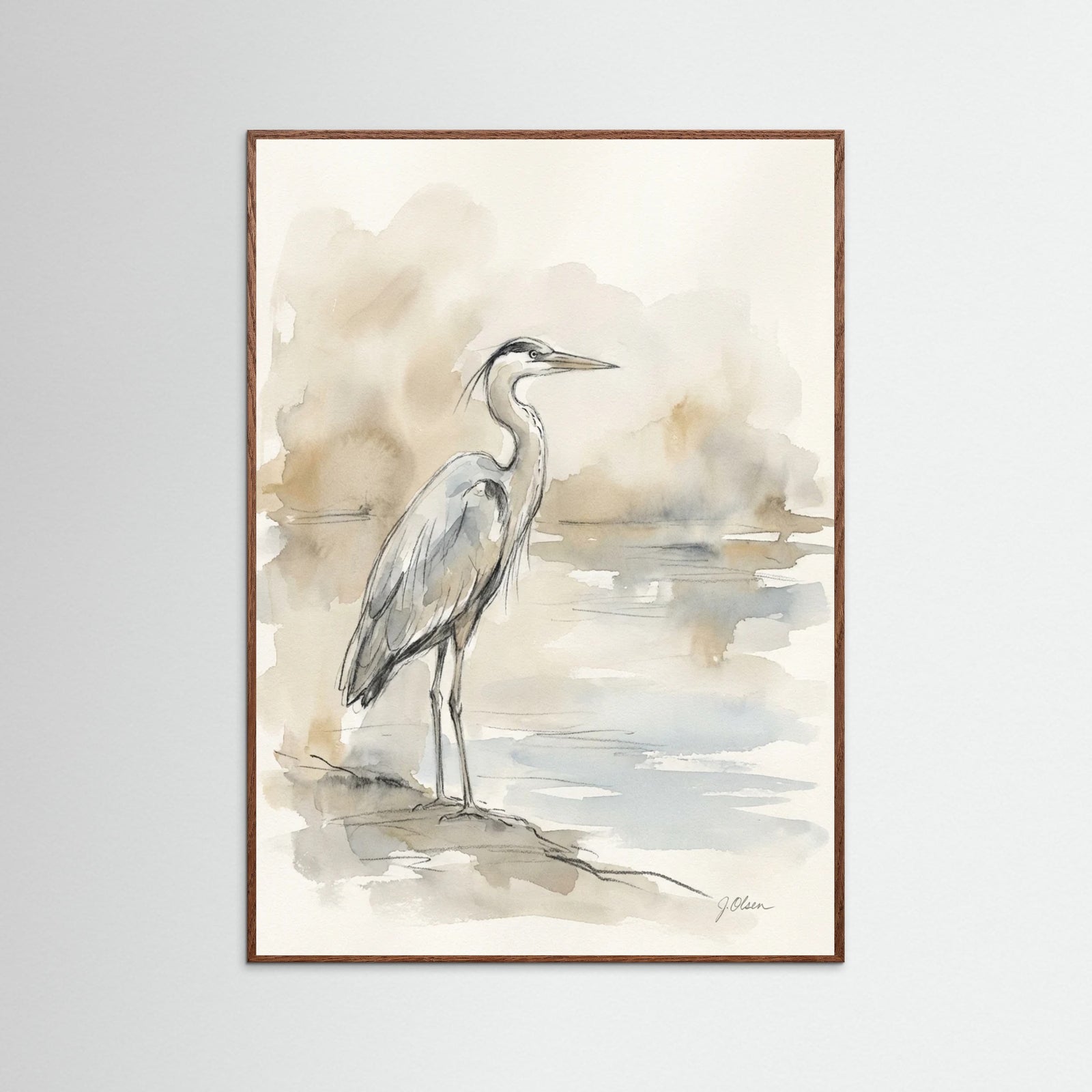 Oak Dark Quiet Contemplation