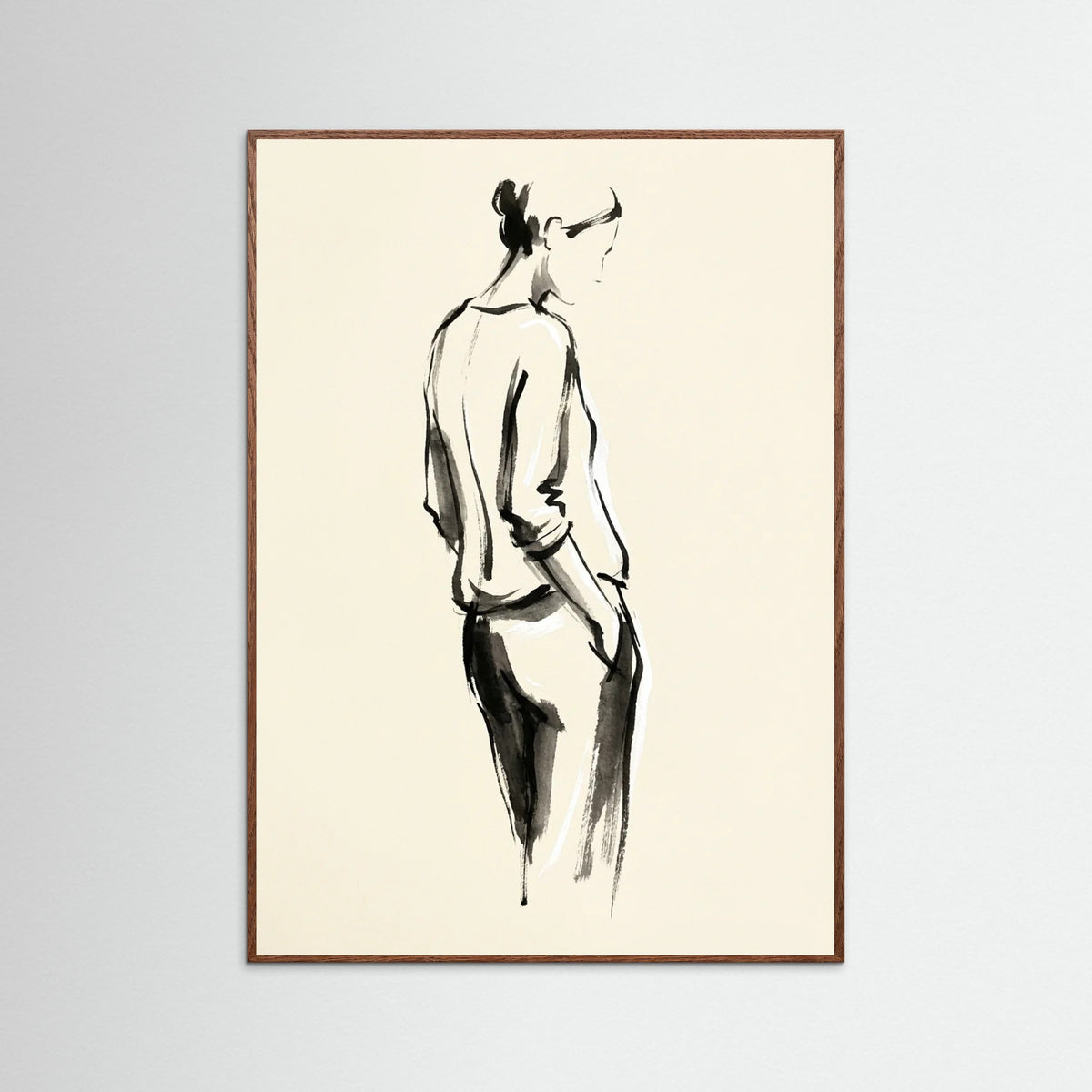 Oak Dark Quiet Contemplation