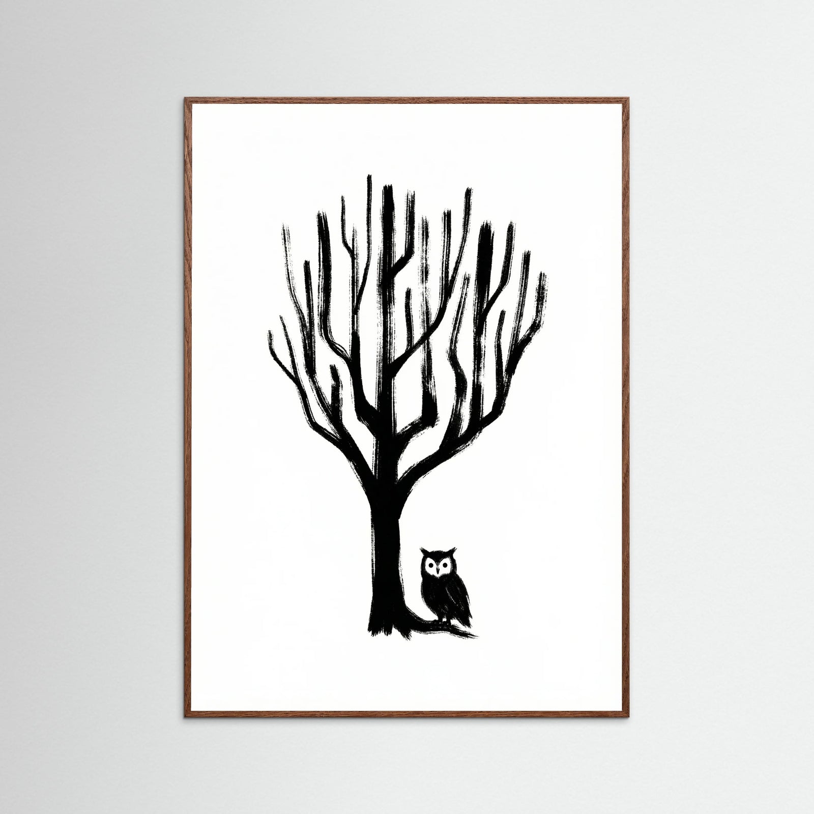 Oak Dark Quiet Presence