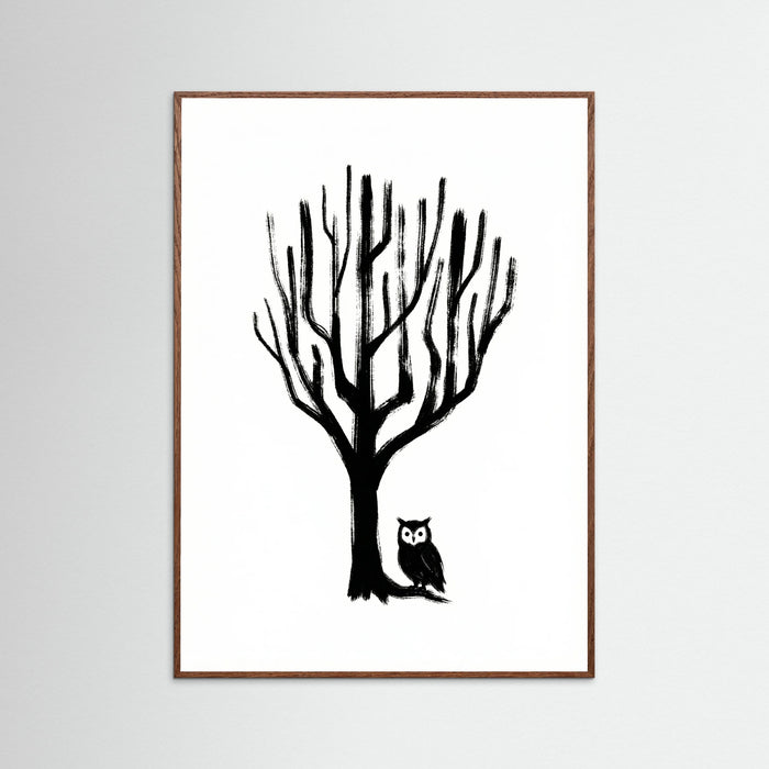 Oak Dark Quiet Presence