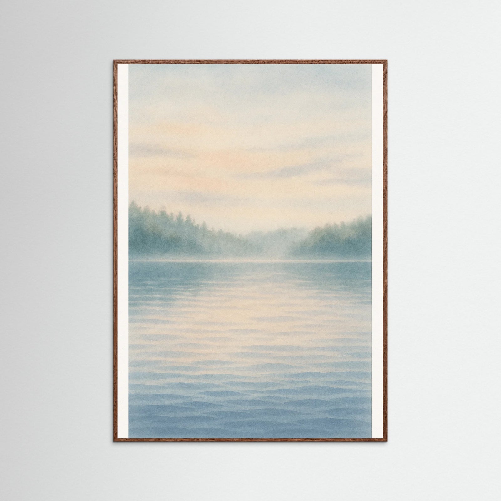 Oak Dark Quiet Reflection