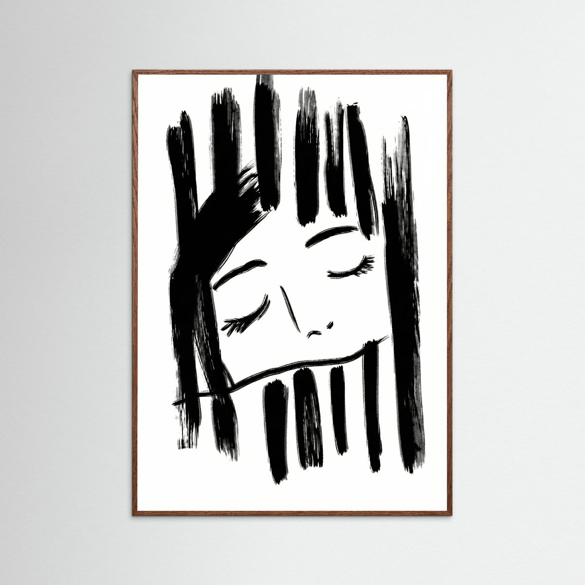 Oak Dark Quiet Reflection