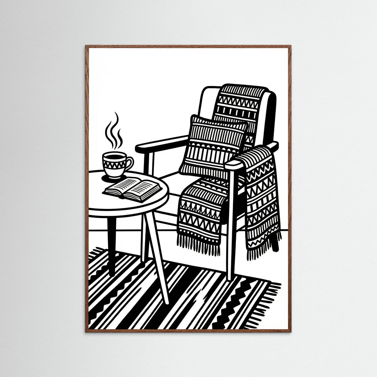 Oak Dark Quiet Repose