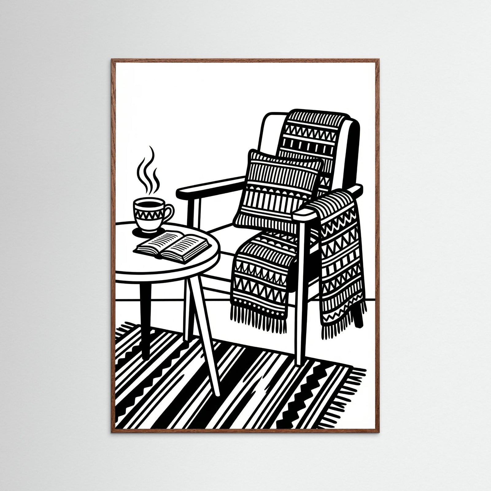 Oak Dark Quiet Repose