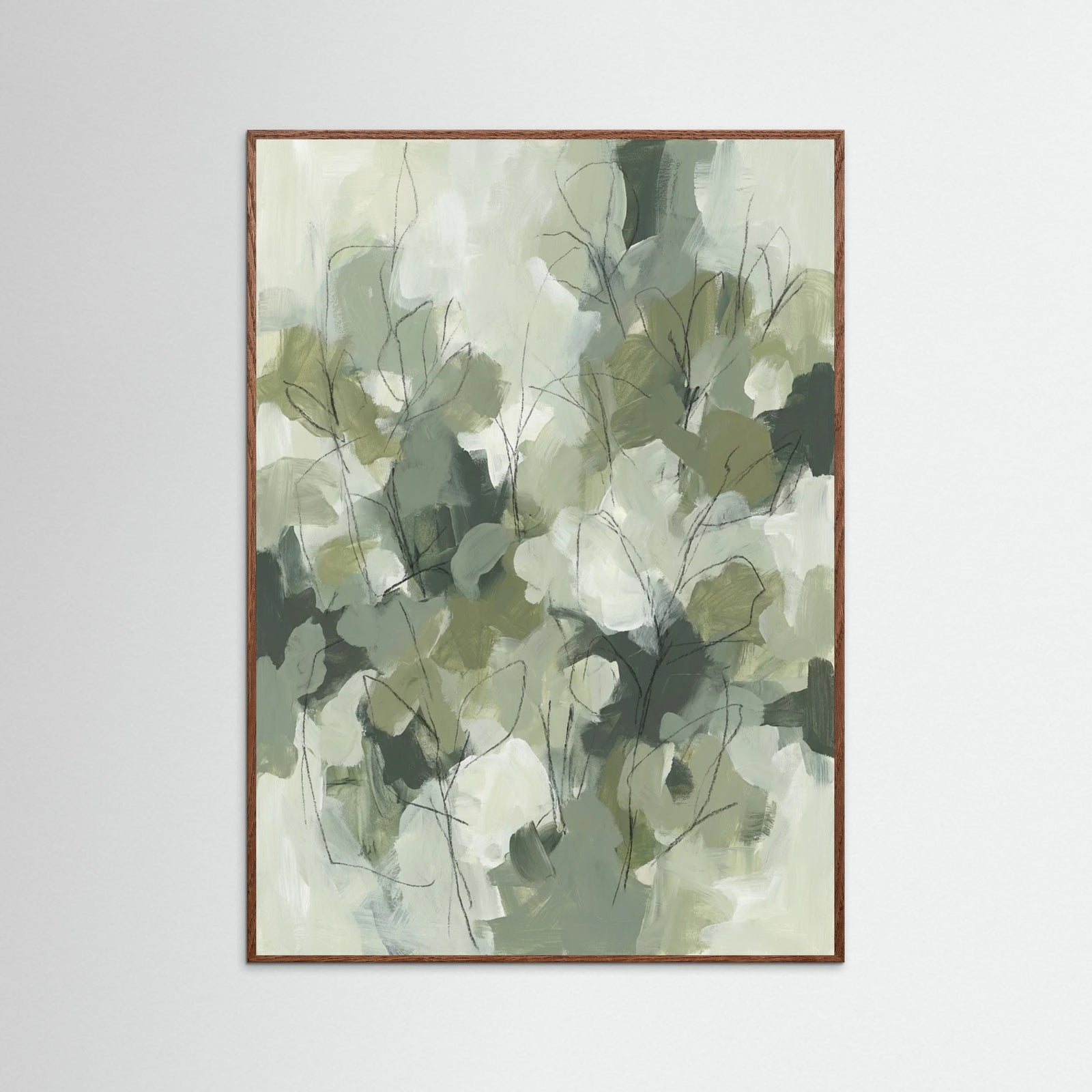 Oak Dark Quietude Green