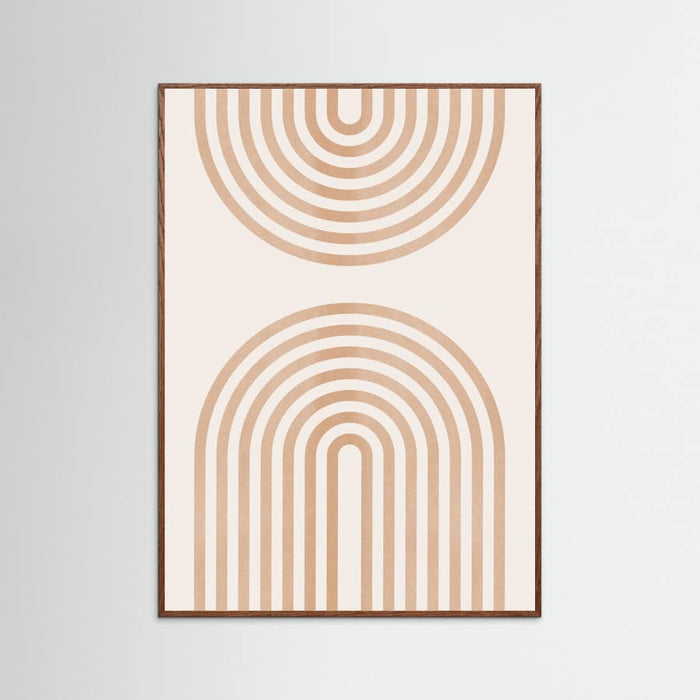 Rainbow Lines 2 Poster – plakat og kunsttryk