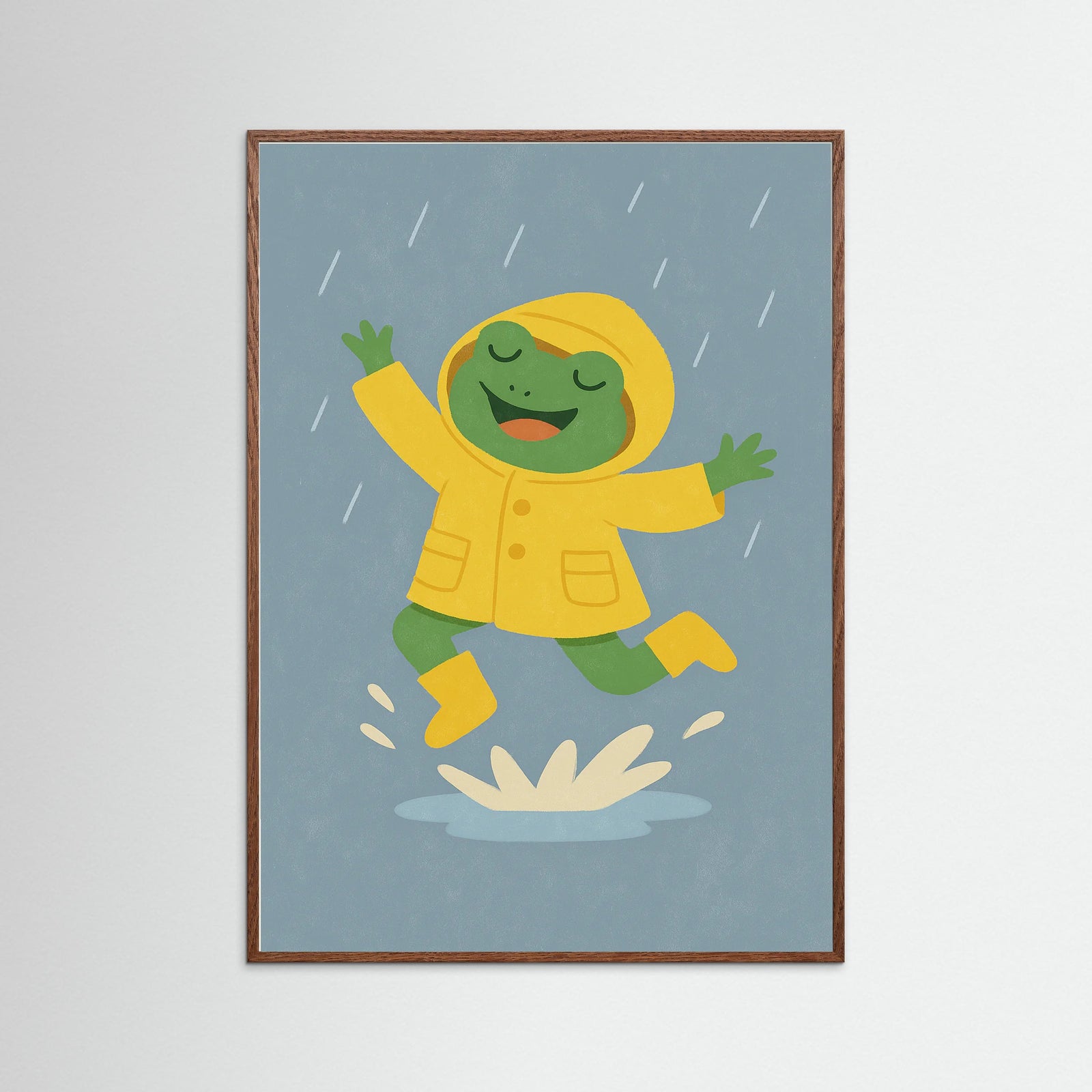 Oak Dark Rainy Frog