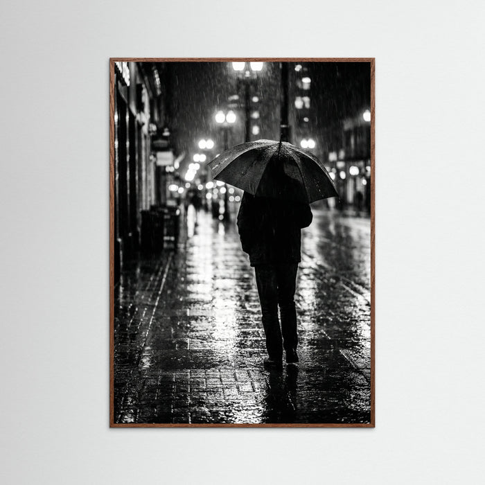 Oak Dark Rainy Metropolis