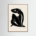 Oak Dark Reclining Form