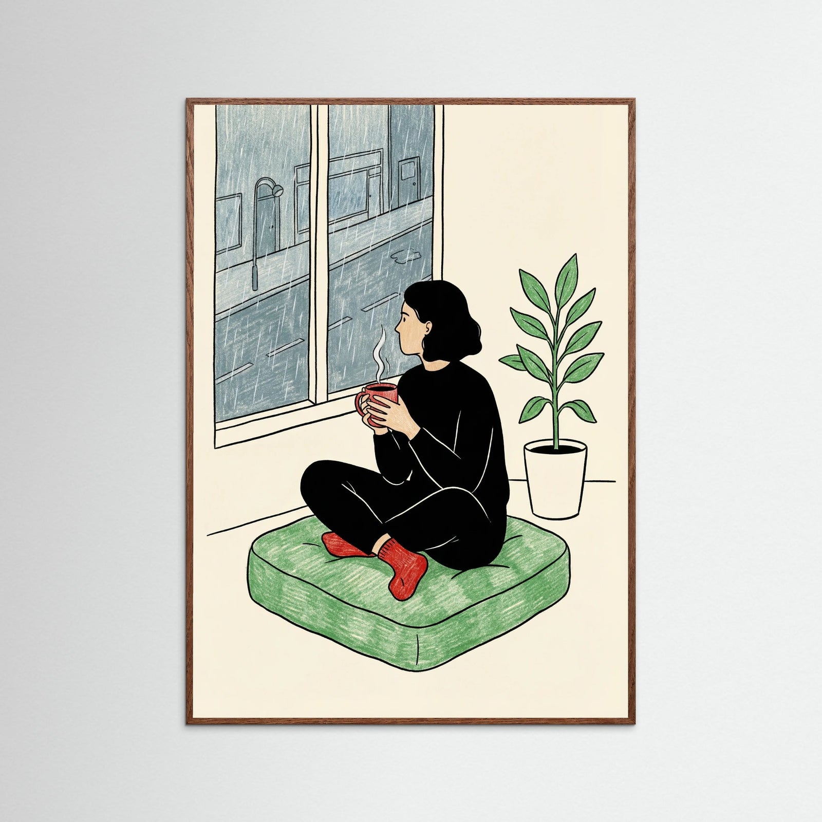 Oak Dark Relaxed Introspection