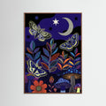 Oak Dark Retro Bloom Fantasia